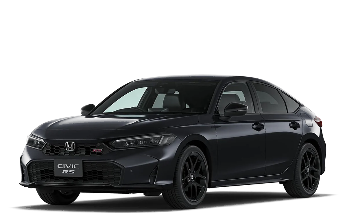 Black Honda Civic RS for corporate transport
